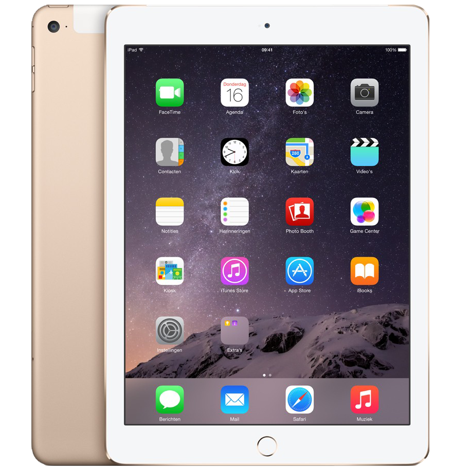 Apple iPad Air 2 Màu Trắng, Gi, Vàng phiên bản 64Gb, 128Gb, 256Gb Wifi + 4G